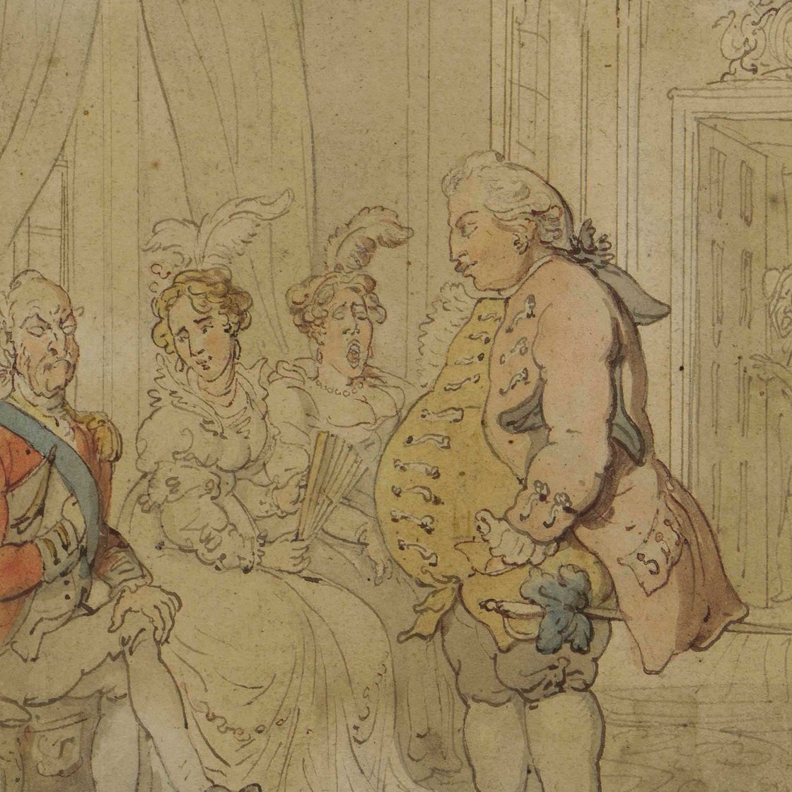 Thomas Rowlandson — Сменщик - нежеланный ухажер