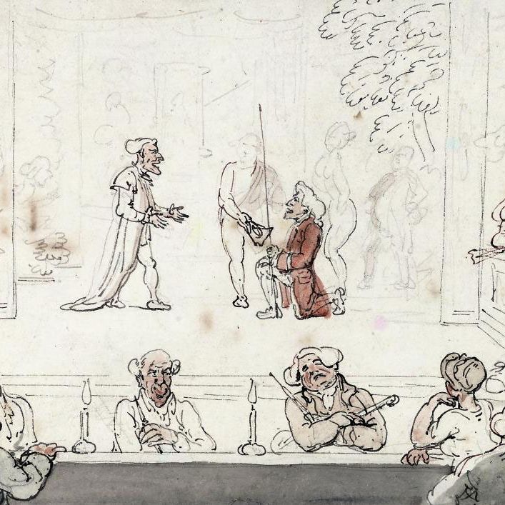 Thomas Rowlandson — Захватывающее представление