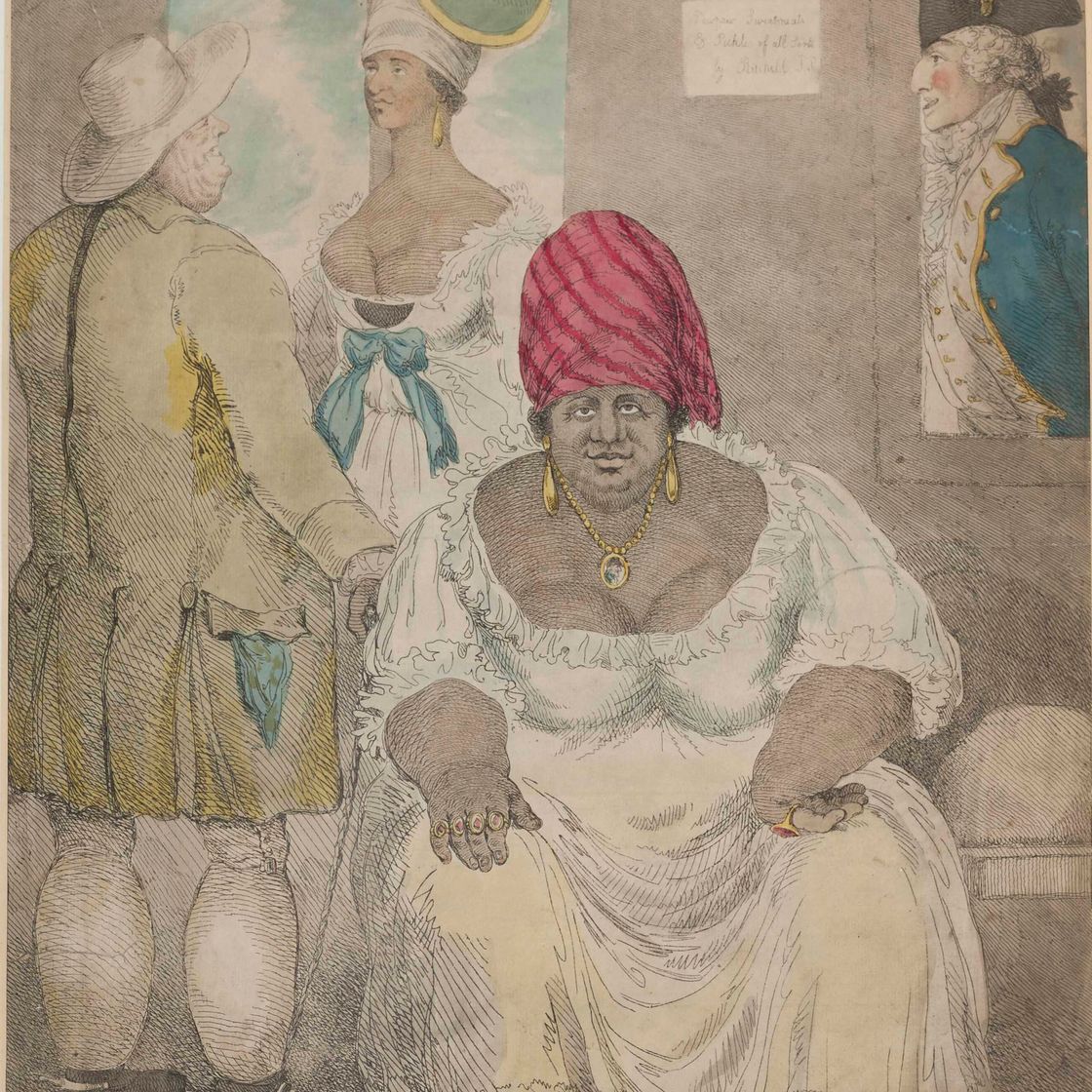 Thomas Rowlandson — Рэйчел Прингл из Барбадоса