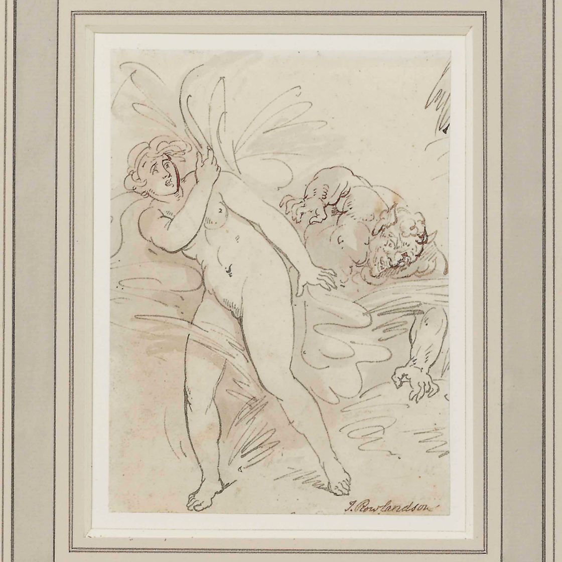 Thomas Rowlandson — Влюбленный сатир
