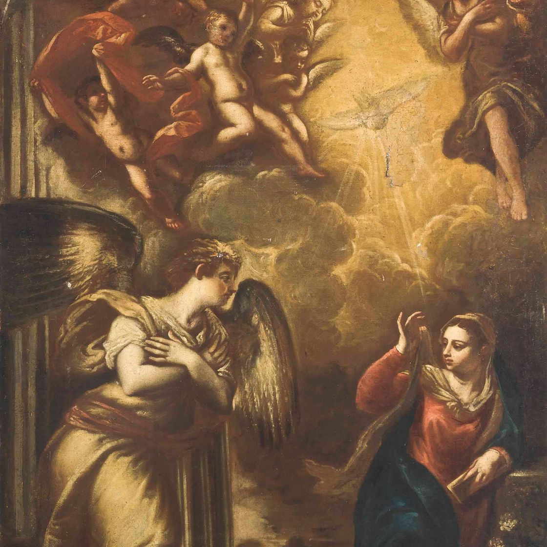 Titian — Благовещение Пресвятой Богородицы