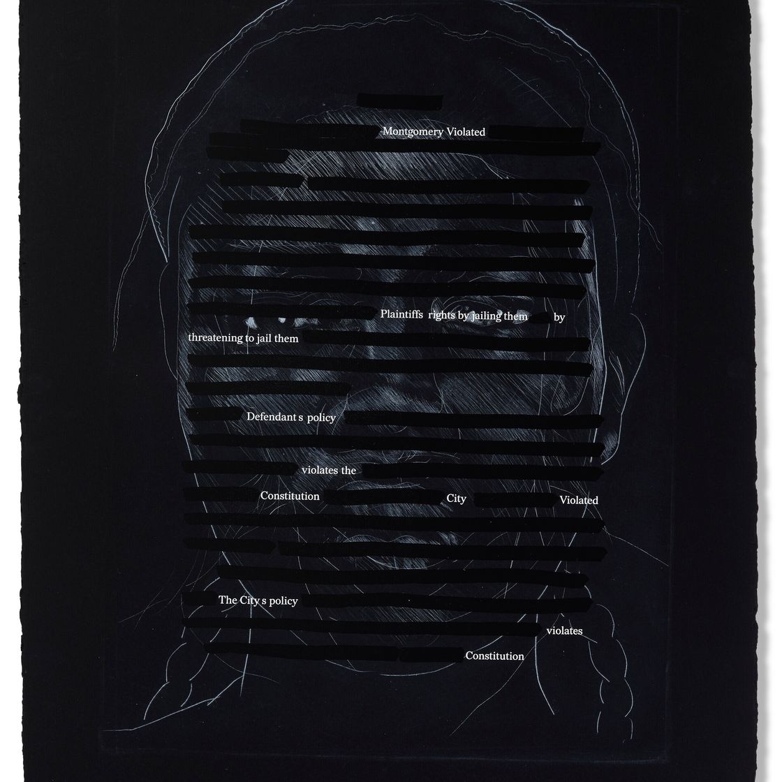 Titus Kaphar — Без названия (редакция), изображение 6