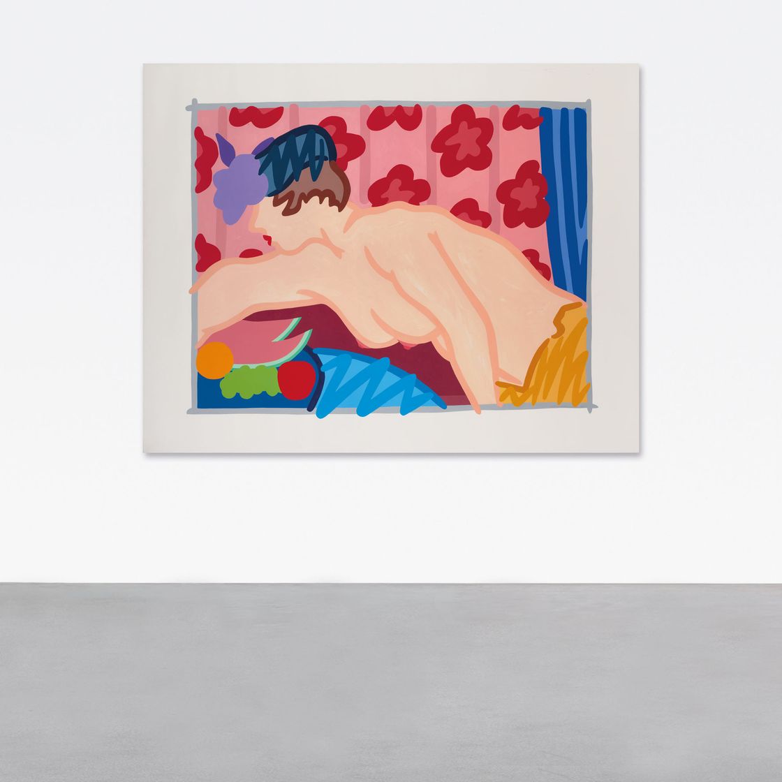 Tom Wesselmann — 1960 Джуди перегибается через стол, изображение 1