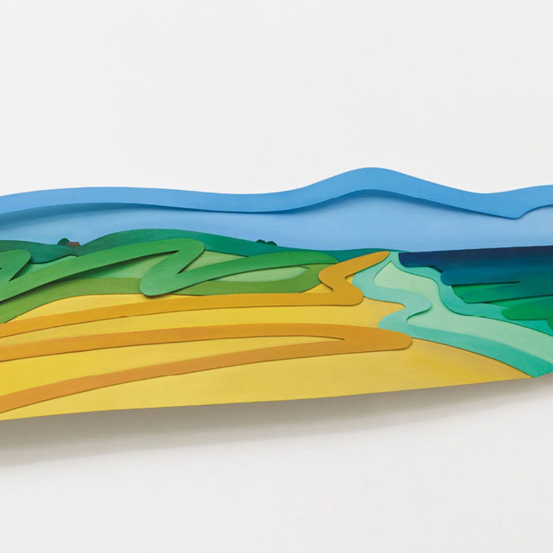 Tom Wesselmann — Морской пейзаж с облаками (3-D) (заполнен)