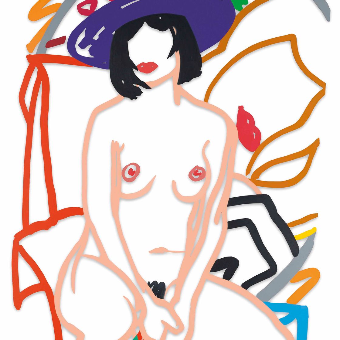 Tom Wesselmann — Моника с Вессельманом