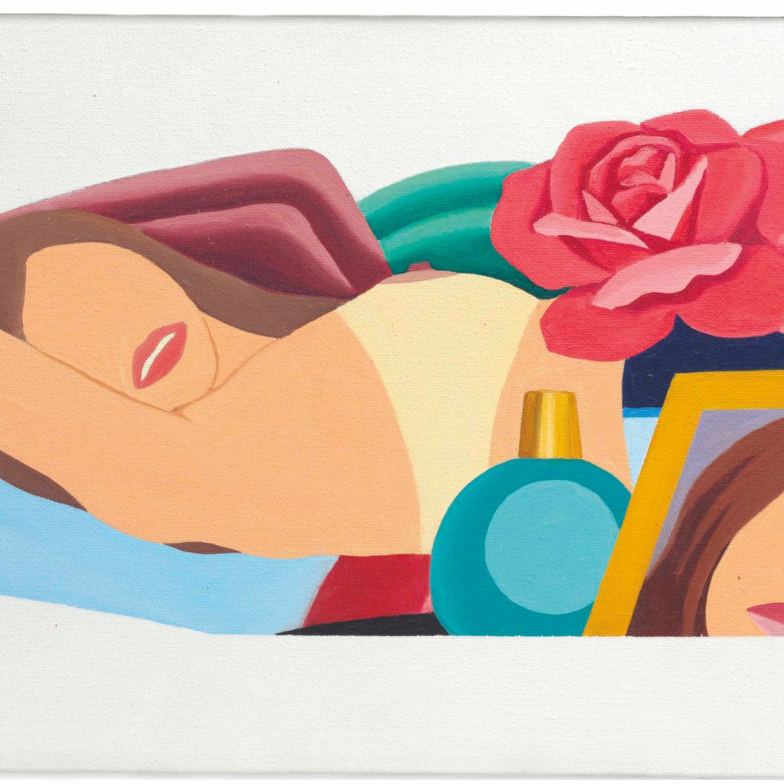 Tom Wesselmann — Этюд для литографии обнаженной натуры