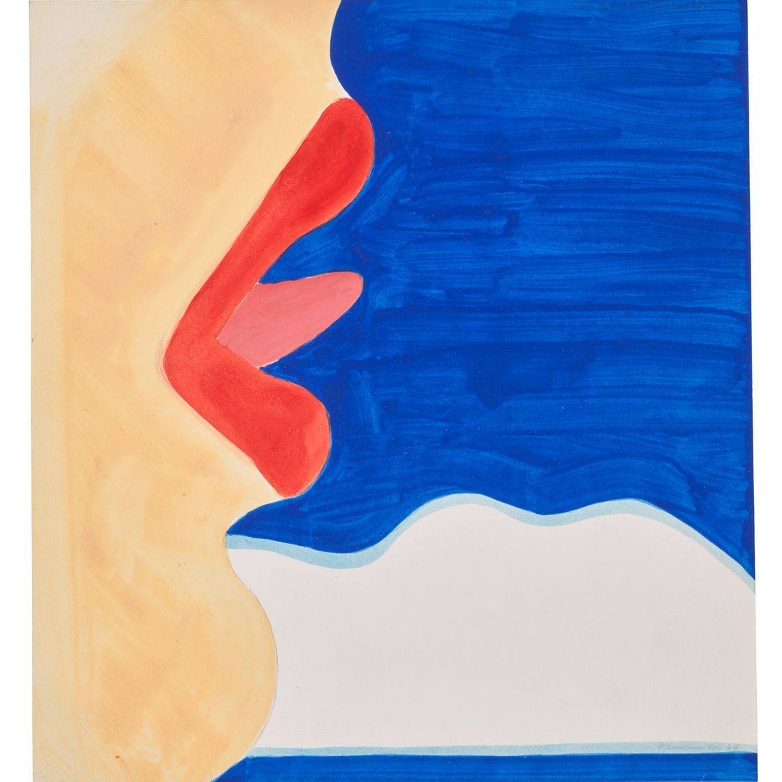 Tom Wesselmann — Изучаю морской пейзаж, высунув язык, изображение 1
