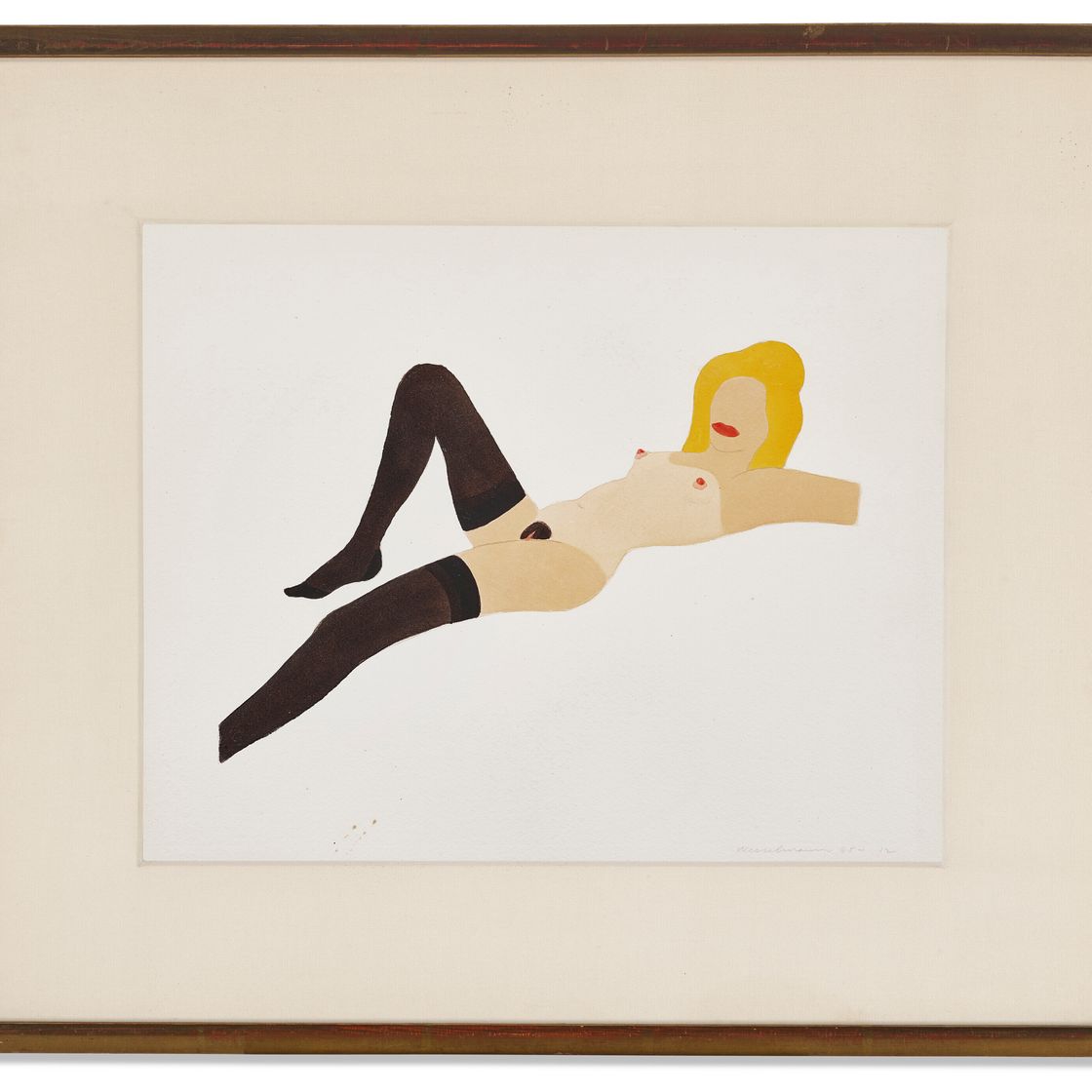 Tom Wesselmann — Рельефный обнаженный цвет №1, изображение 2