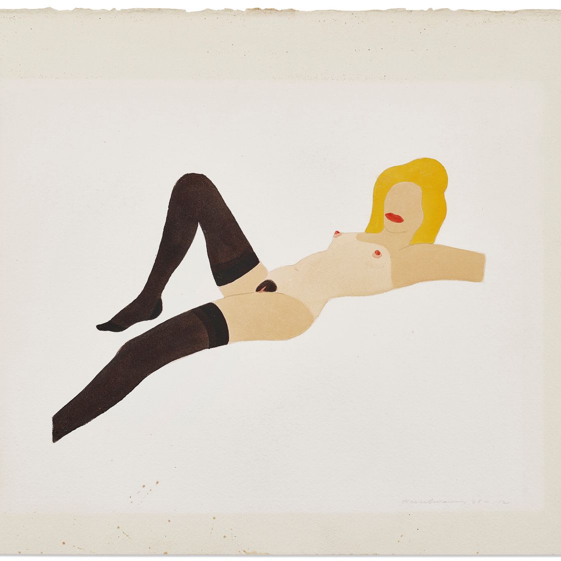 Tom Wesselmann — Рельефный обнаженный цвет №1, изображение 3
