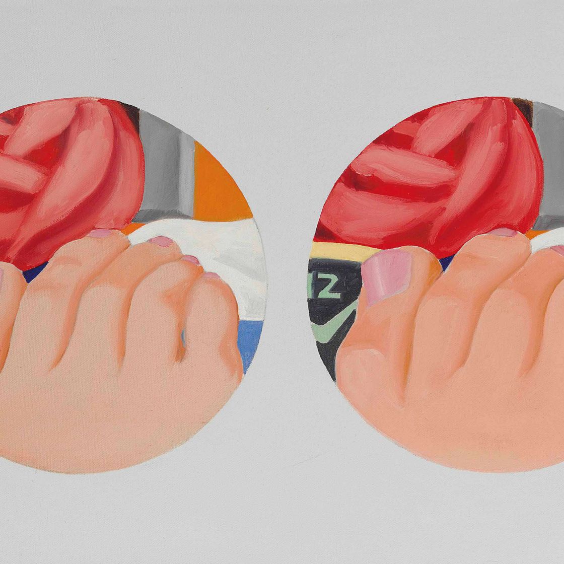 Tom Wesselmann — Двойной кабинет для рисования в спальне №22