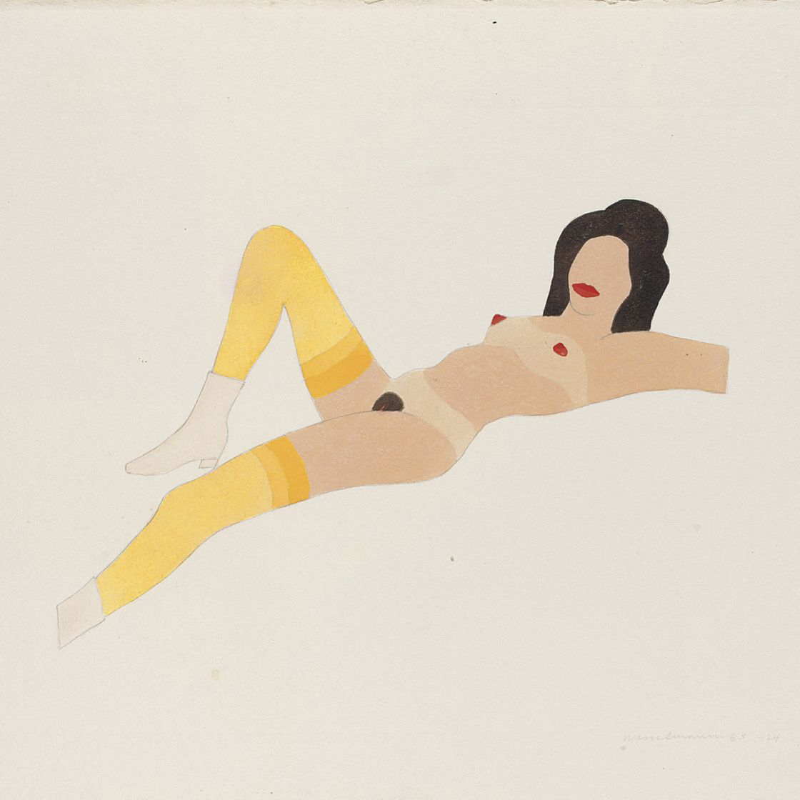 Tom Wesselmann — Рельефная обнаженная натура