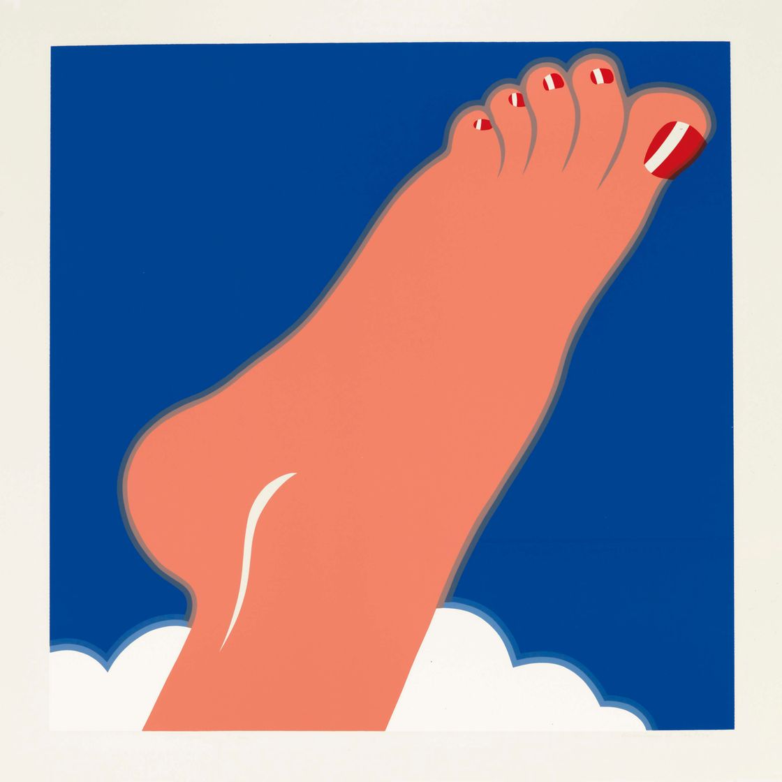 Tom Wesselmann — Морской пейзаж (подножие), из выпуска 68