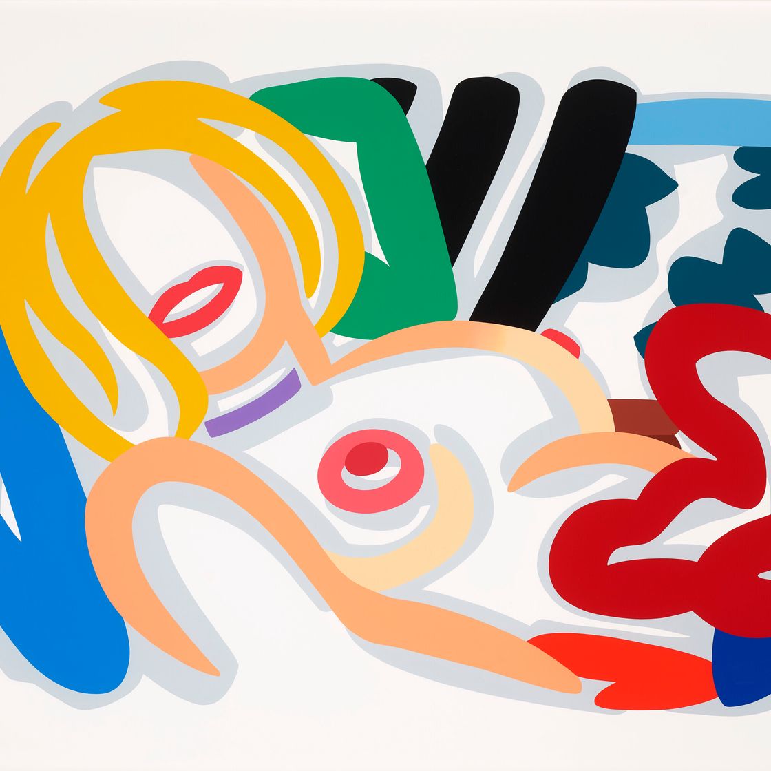 Tom Wesselmann — Крупная блондинка в колье