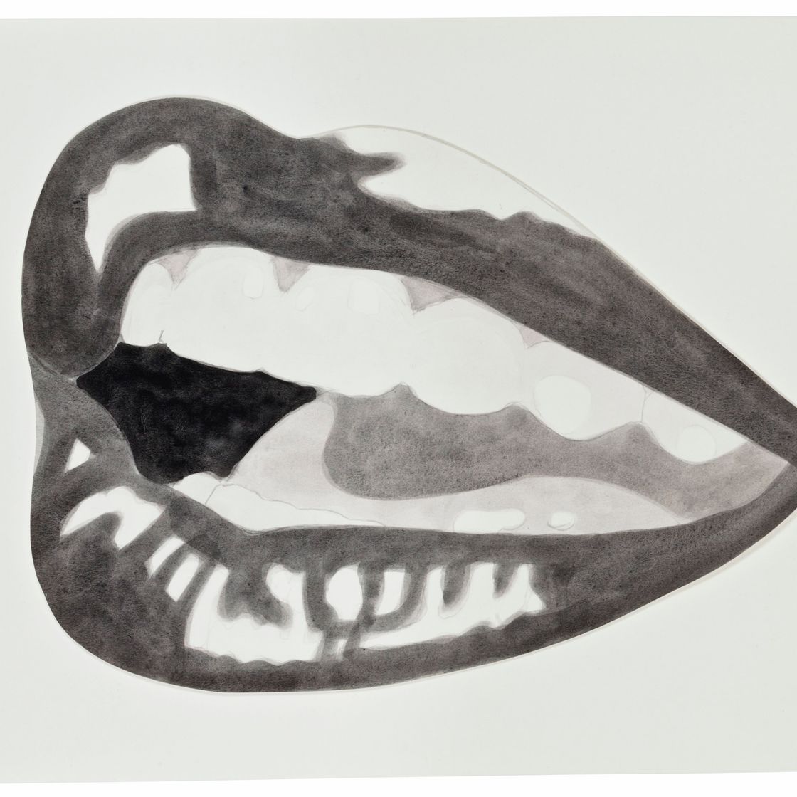 Tom Wesselmann — Вырежьте рисунок для рта №15