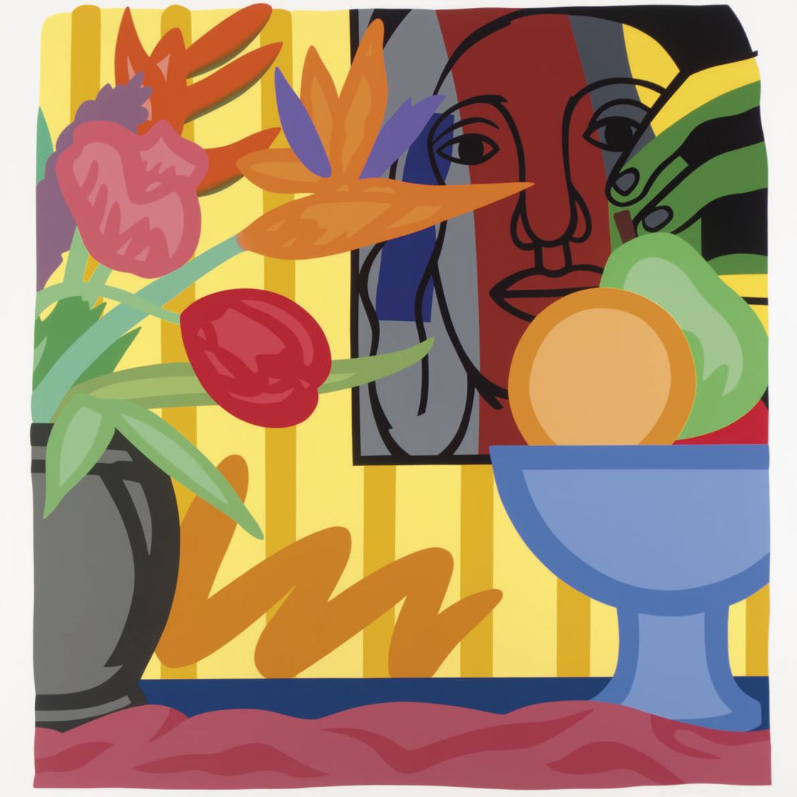 Tom Wesselmann — Смешанный букет с Леже, из портфолио 90