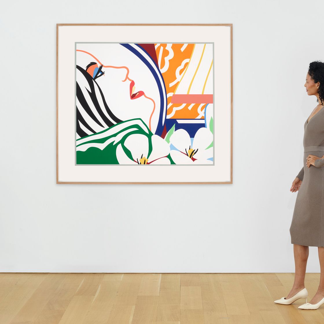 Tom Wesselmann — Стены спальни оклеены оранжевыми обоями, изображение 3