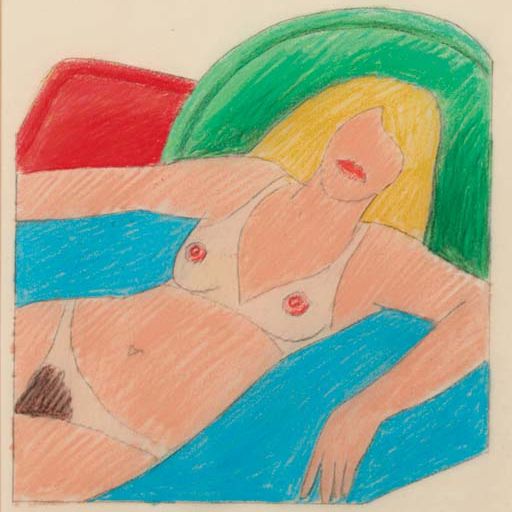Tom Wesselmann — Этюд для сияющей обнаженной натуры