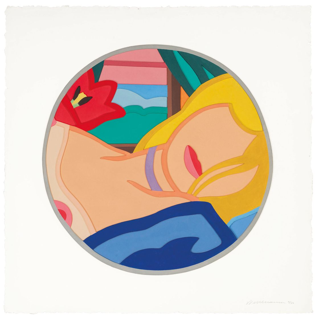 Tom Wesselmann — Блондинка Вивьен