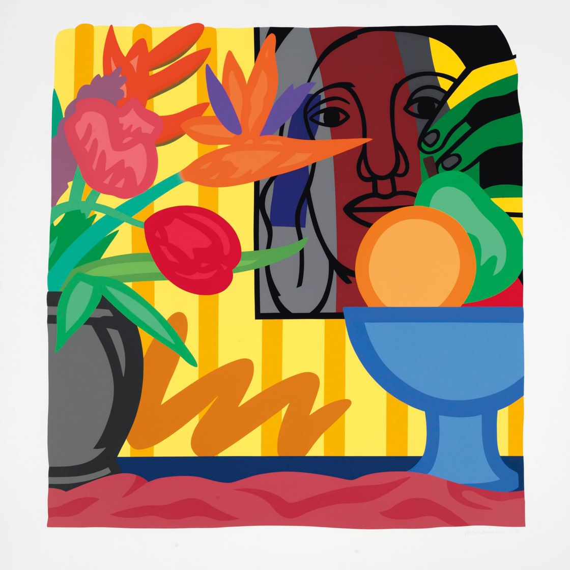 Tom Wesselmann — Смешанный букет с Леджером