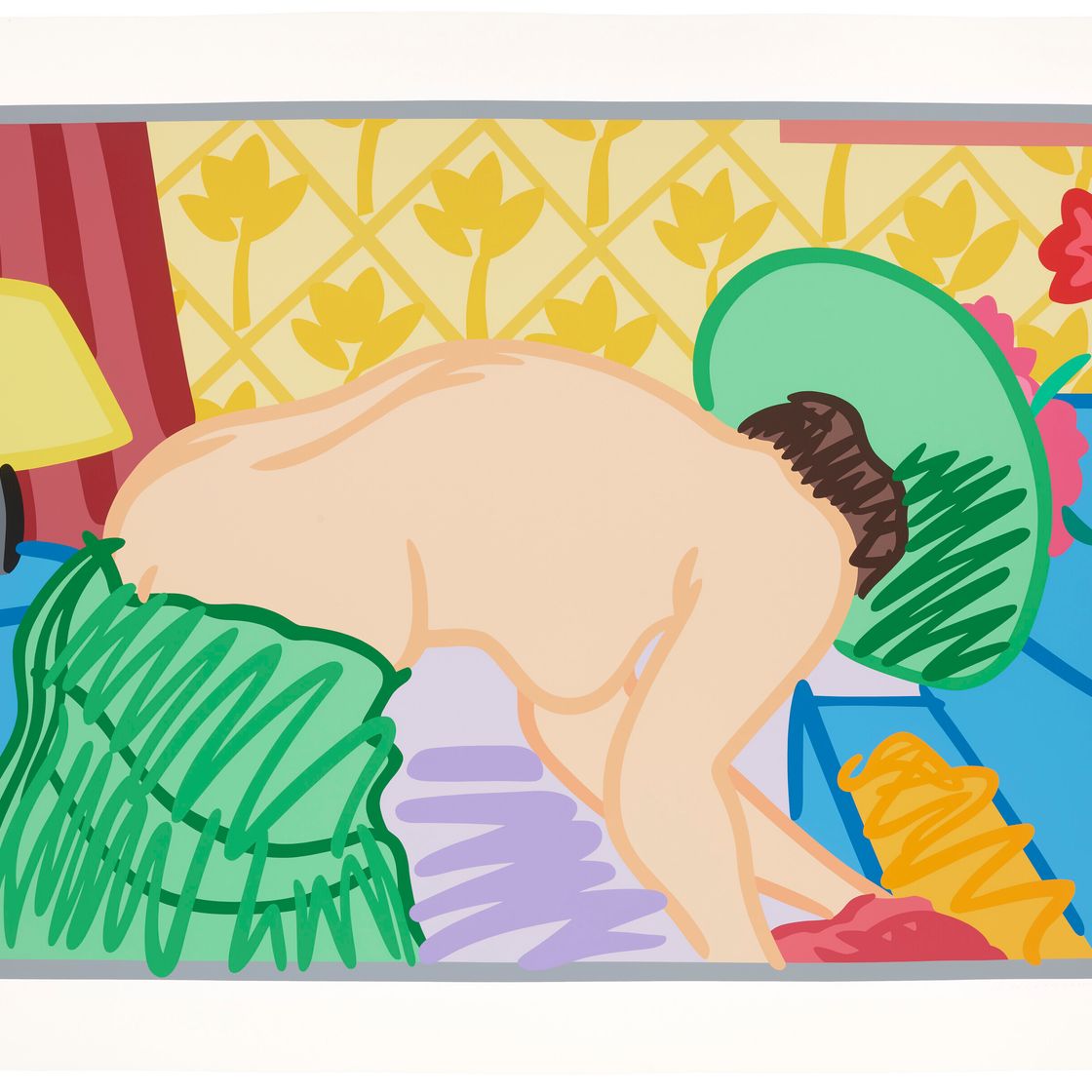 Tom Wesselmann — Джуди примеряет одежду