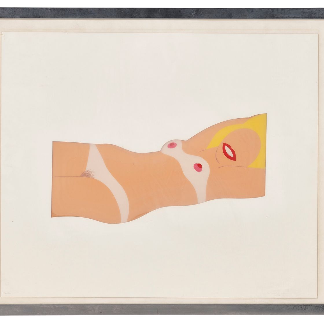 Tom Wesselmann — Вырезанная обнаженная натура из альбома "11 поп-исполнителей", том I