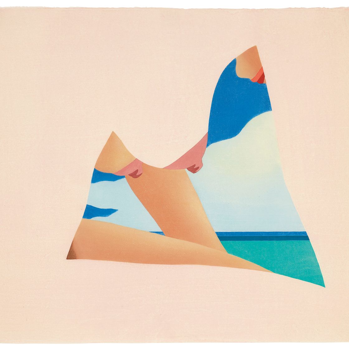 Tom Wesselmann — Отсев с морским пейзажем