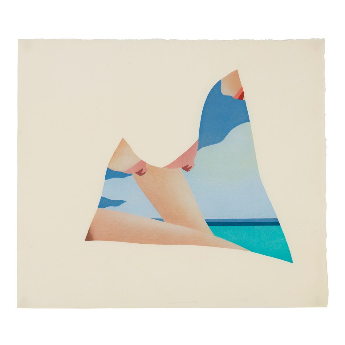 Tom Wesselmann — Отсев с морским пейзажем