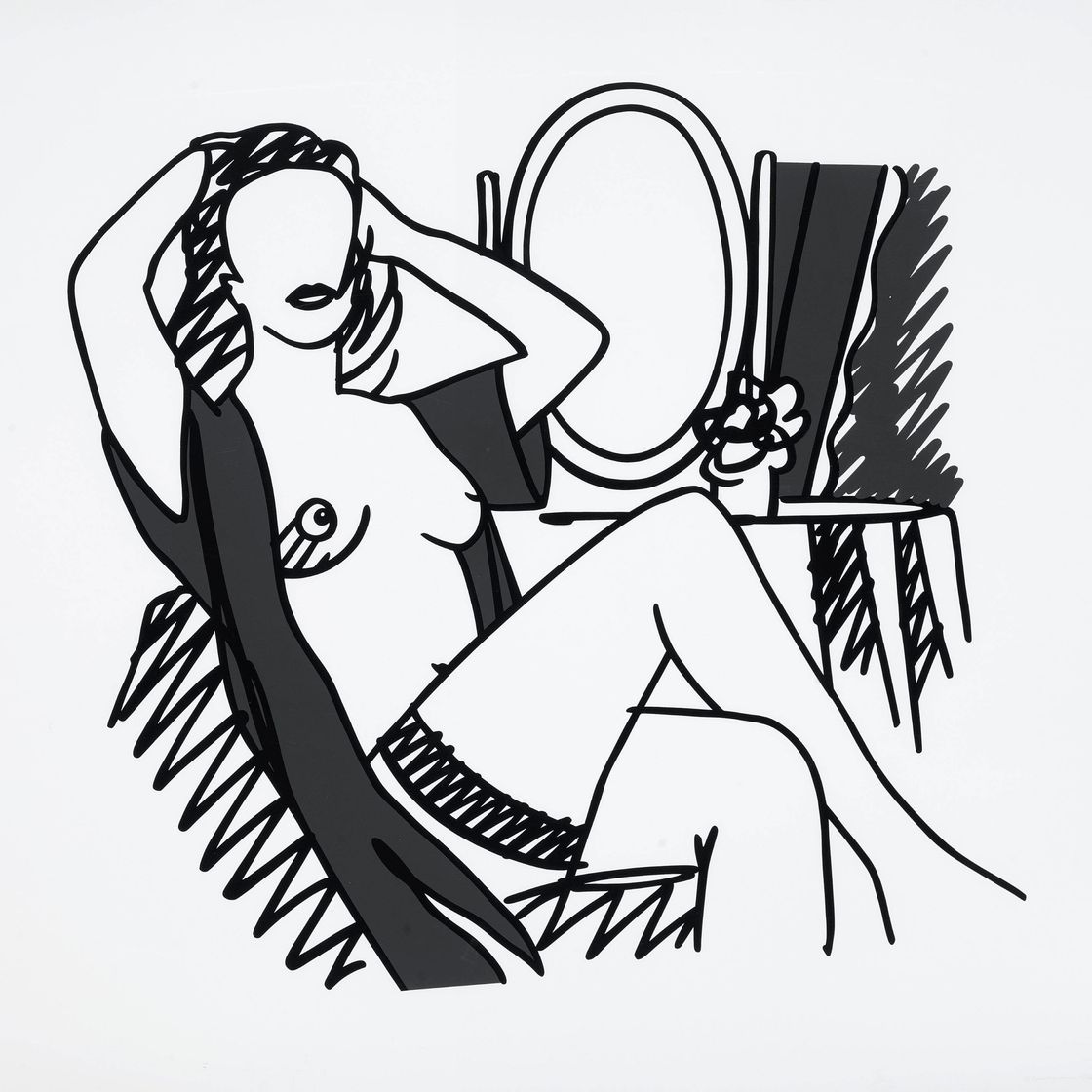 Tom Wesselmann — Обнаженная натура и зеркало