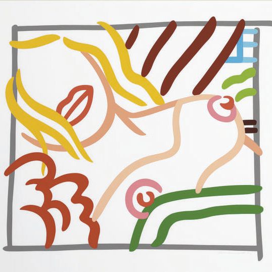 Tom Wesselmann — Новая спальня с блондинистыми каракулями