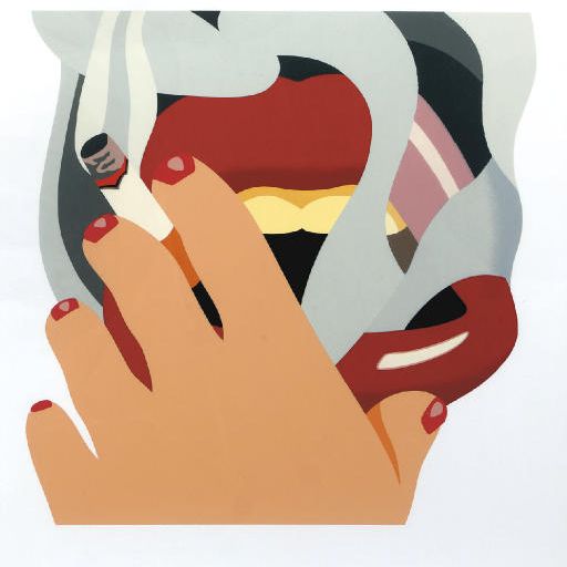 Tom Wesselmann — Курильщик с американского портрета