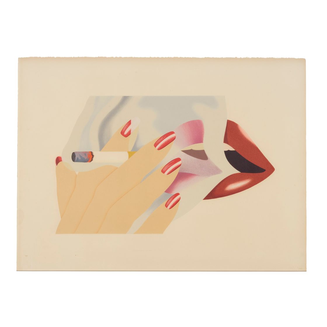 Tom Wesselmann — Курильщик