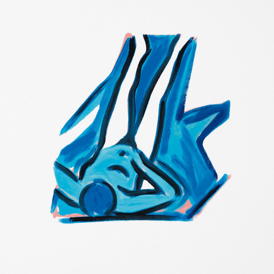 Tom Wesselmann — Голубые обнаженные натуры : три тарелки