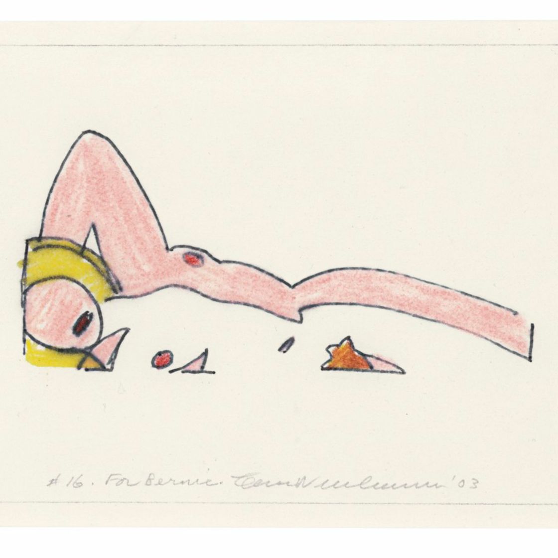 Tom Wesselmann — Этюд для обнаженного заката