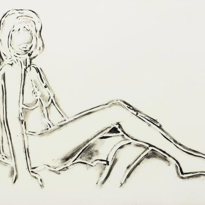 Tom Wesselmann — Моника наклоняется вправо