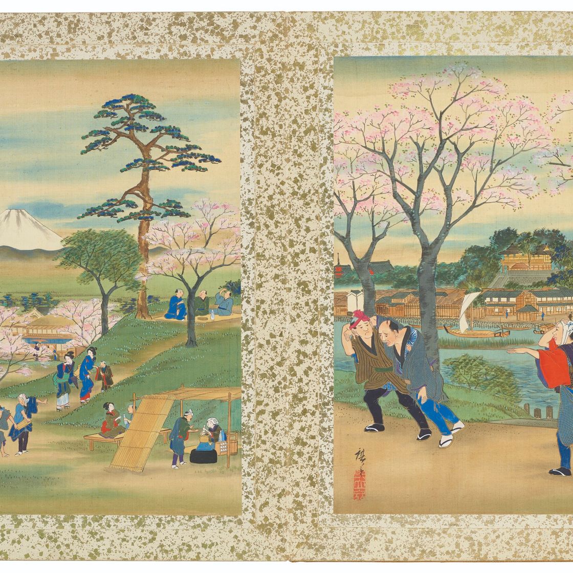 Utagawa Hiroshige — Знаменитые виды на дорогу Токайдо, изображение 2