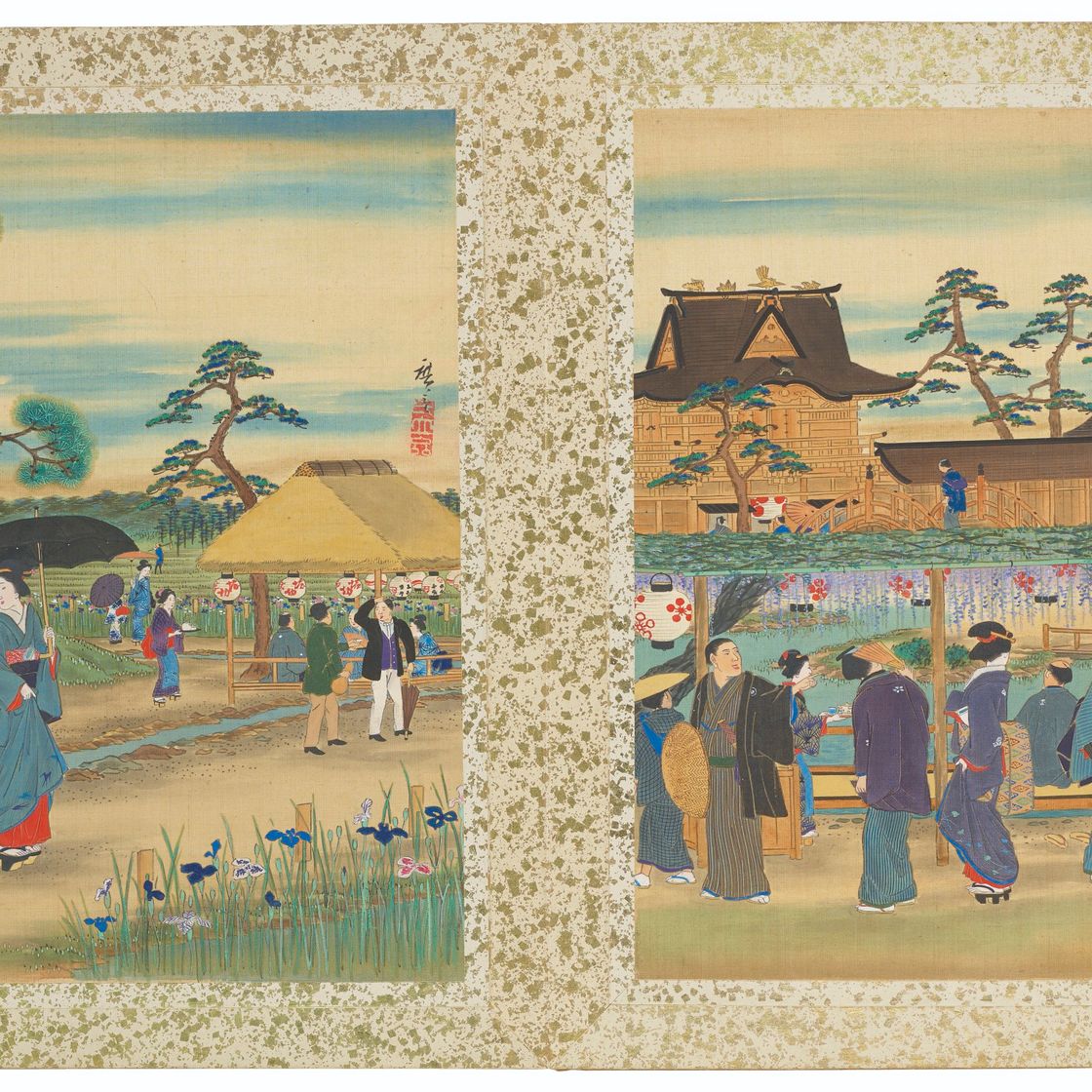 Utagawa Hiroshige — Знаменитые виды на дорогу Токайдо, изображение 4