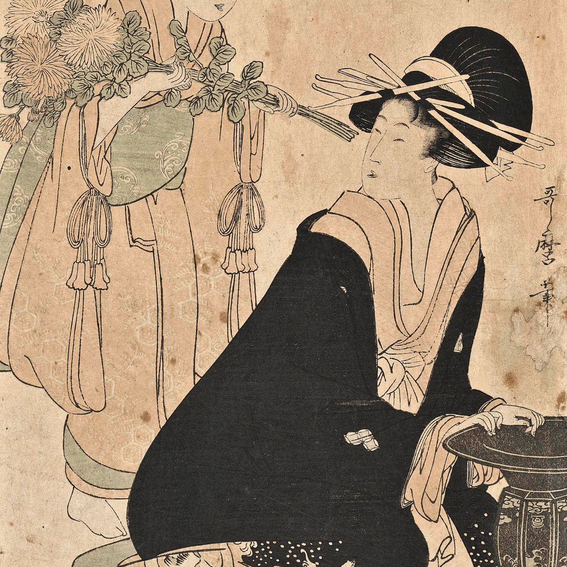 Utamaro Kitagawa — КИТАГАВА УТАМАРО (1750-1806) КИТАГАВА ЦУКИМАРО (действовал ок. 1790 - 1830)