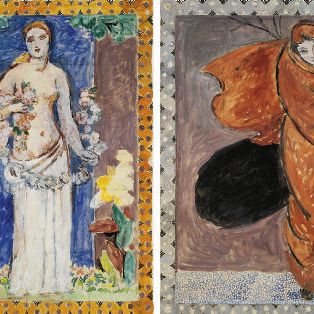 Vanessa Bell — ЛЕТНИЕ и ЗИМНИЕ проекты для Королевского колледжа в Кембридже