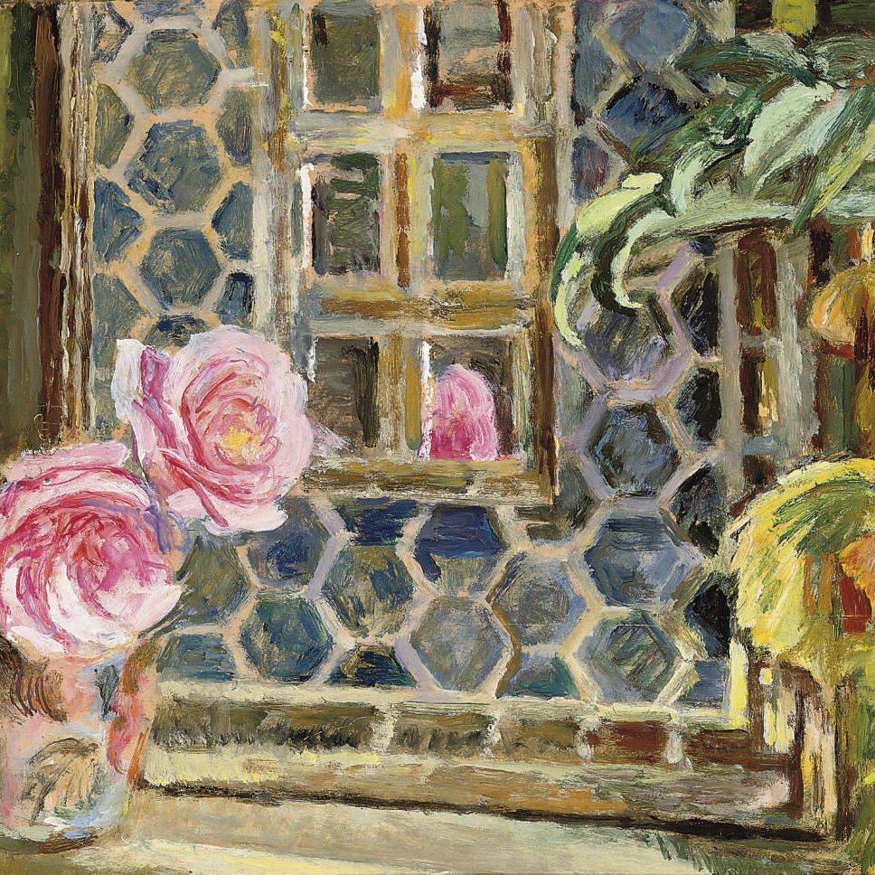 Vanessa Bell — Розы и плитка