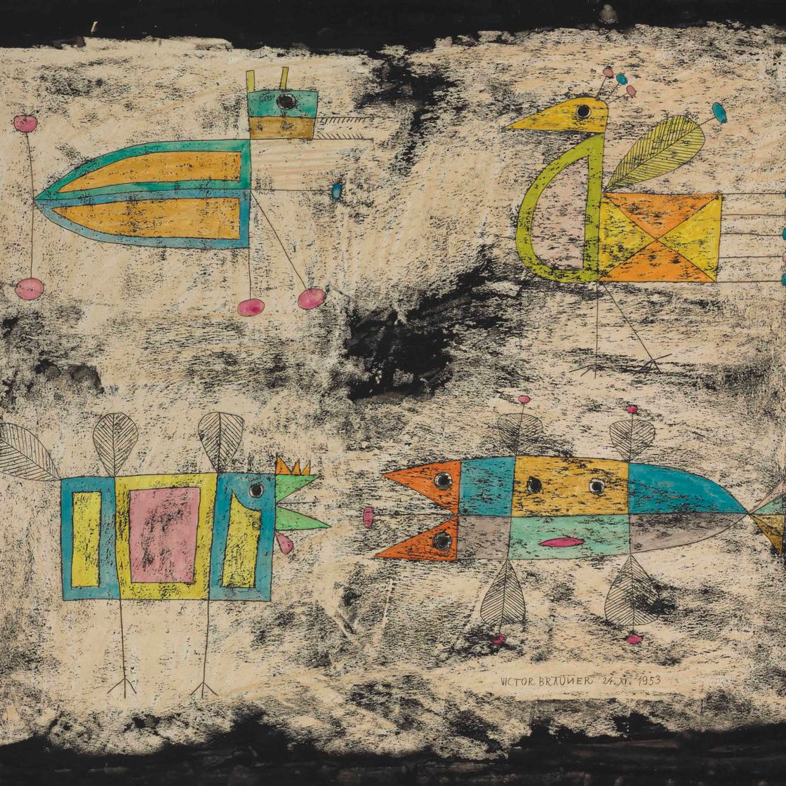 Victor Brauner — Состав (без титра)