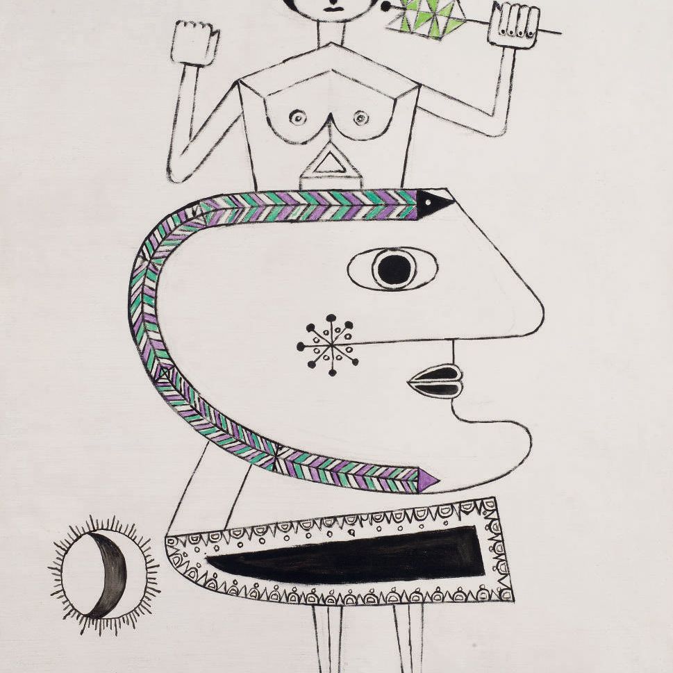 Victor Brauner — Эндогейм в Пенсильвании