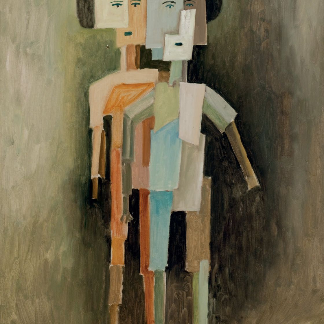 Victor Brauner — Раздвоение пространственной формы человека