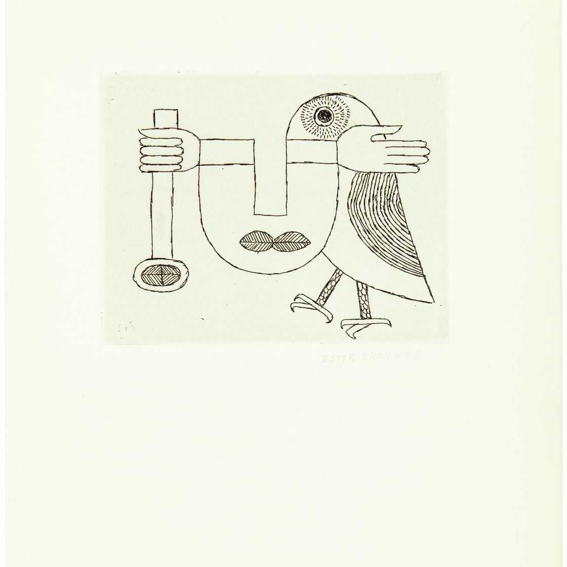 Victor Brauner — Герасим Лука, Шато Прессенти, эпоха Возрождения, Париж, 1958