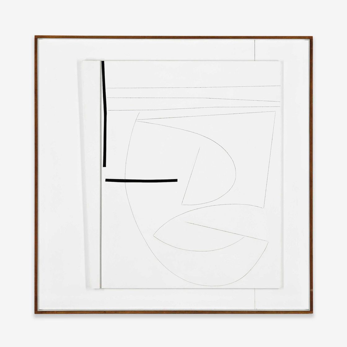 Victor Pasmore — Линейный мотив в черно-белом исполнении