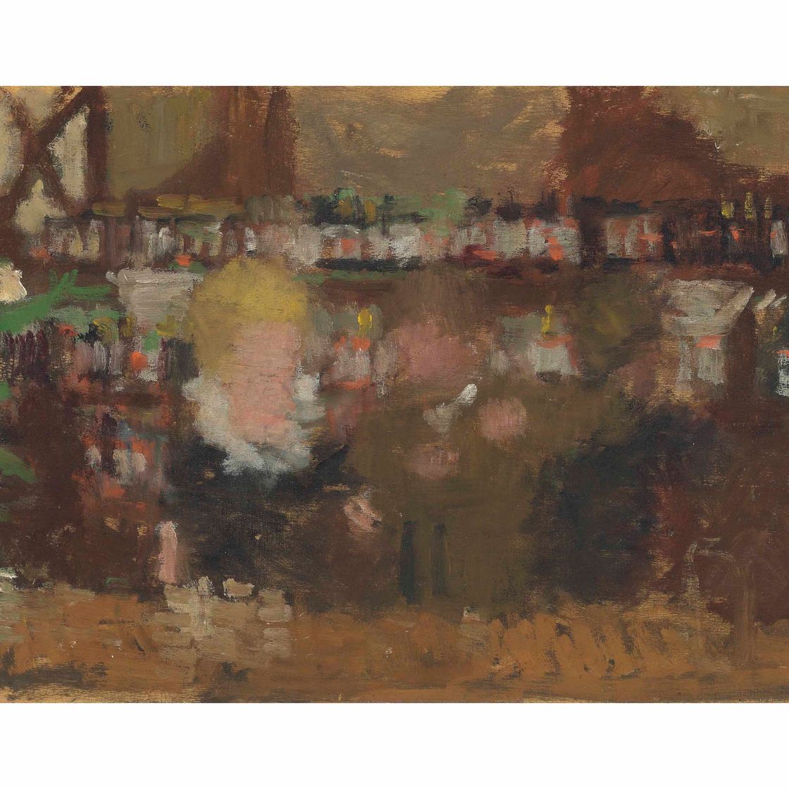 Victor Pasmore — Интерьер паба