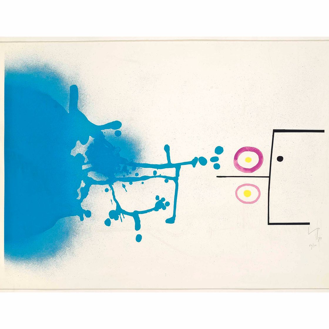 Victor Pasmore — Голубая фантазия