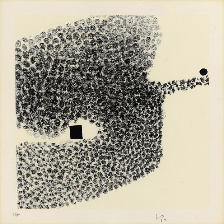 Victor Pasmore — Трансформация точек соприкосновения № 4