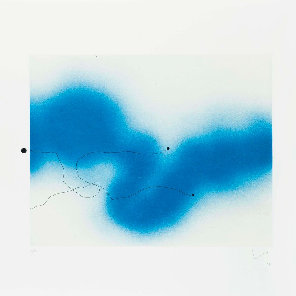 Victor Pasmore — Голубой океан (Lynton G79)