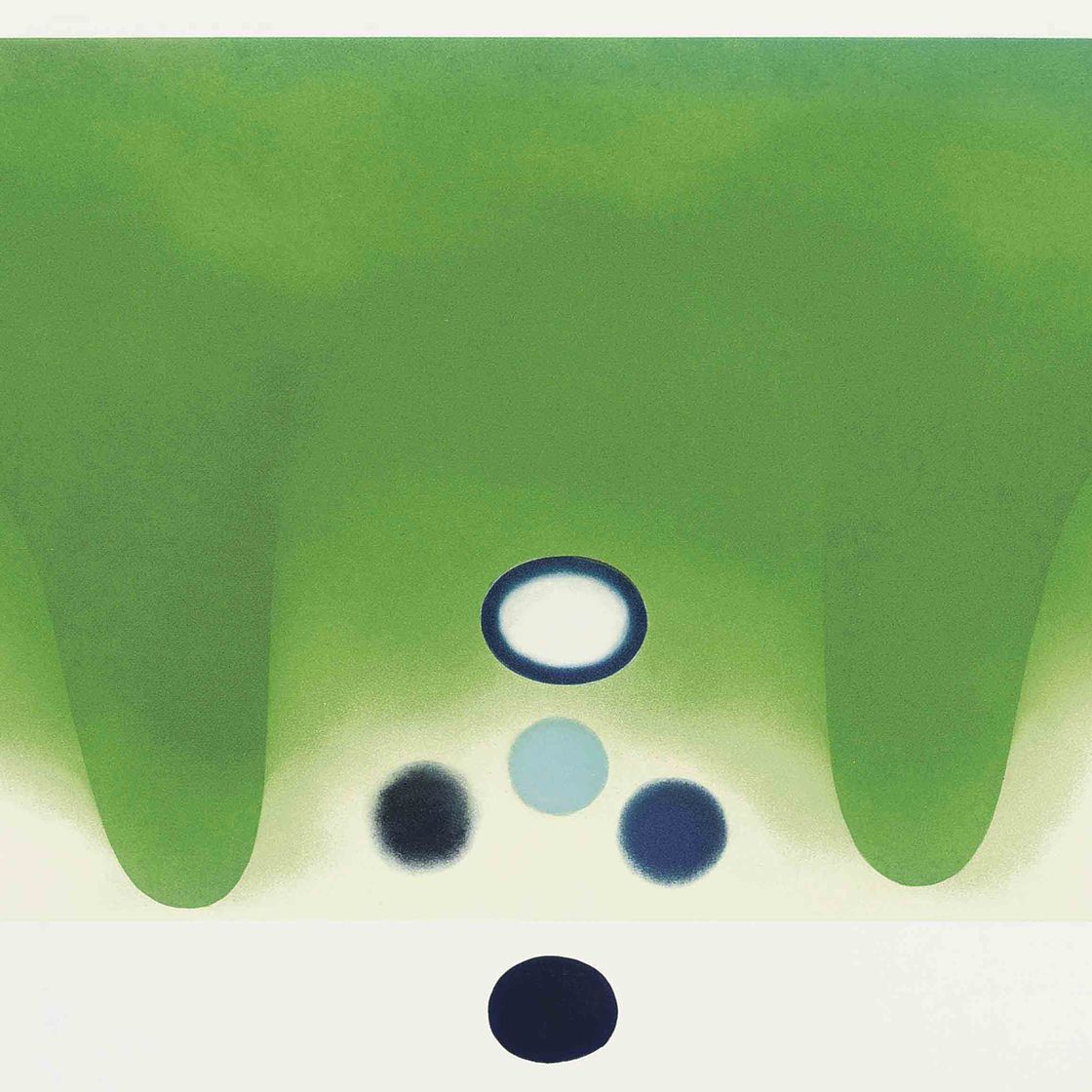 Victor Pasmore — Зеленая тьма (Lynton G44)