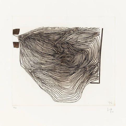 Victor Pasmore — Варианты точек соприкосновения № 9 (см. Графики Боунесса и Ламбертини: кат. 11)